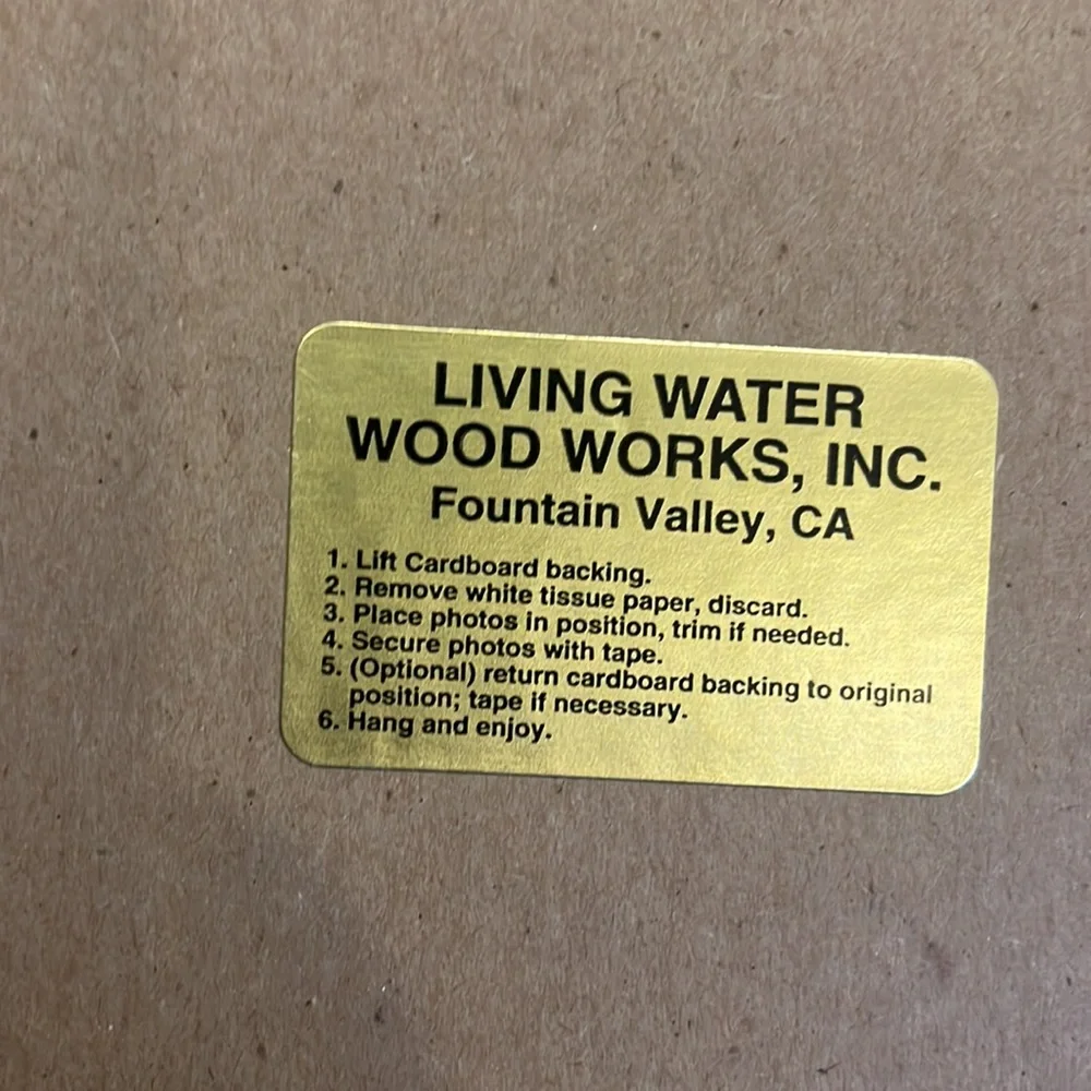 Vintage living water